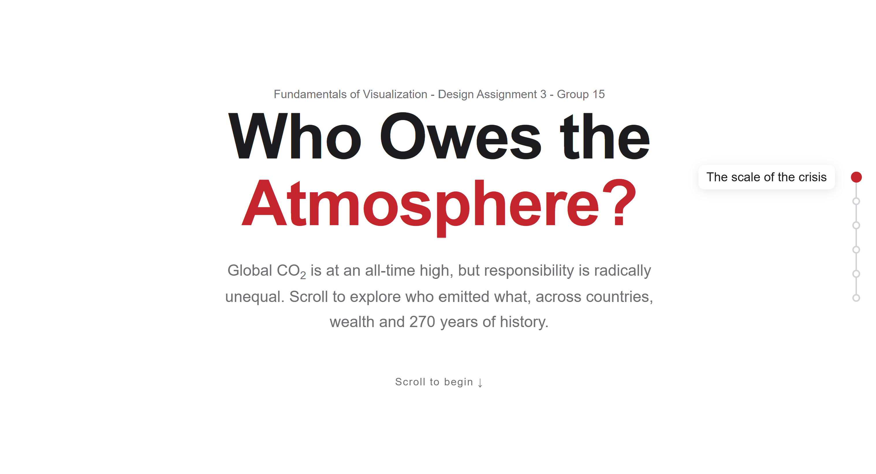 Who Owes the Atmosphere?