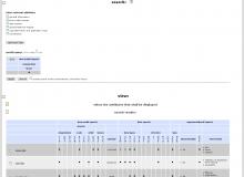 The query definition part and the upper part of the result table.
