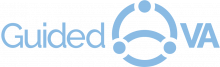 a circle with three dots in the position of an upward-pointing triangle, the bottom two dots are connected by an arc