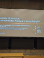 Ignacio presenting his paper